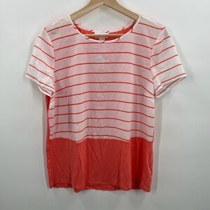 Jacklyn sSmith Collection Vintage Stripped Blouse NEW Small